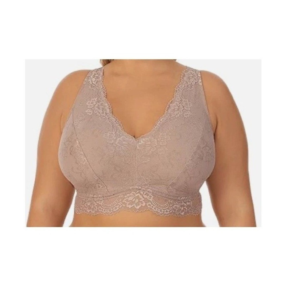 Lace Bralette – Taupe